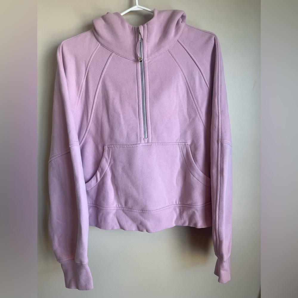 Lululemon crop scuba hoodie - size m/l